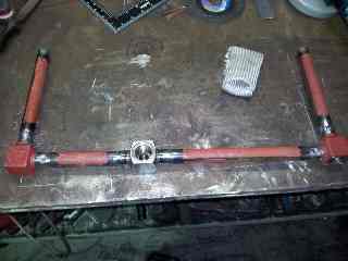 Root passes done. 80amps 3/32" ER70S-4 wire &amp; 2% Lanthanated electrode. Gapped with 3/32" wire and 35 degre bevel no land,