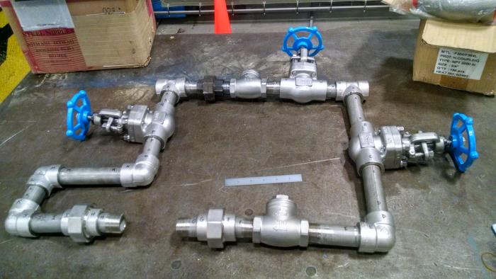 Mock up...don't mind the one steel fitting..just there for fit.